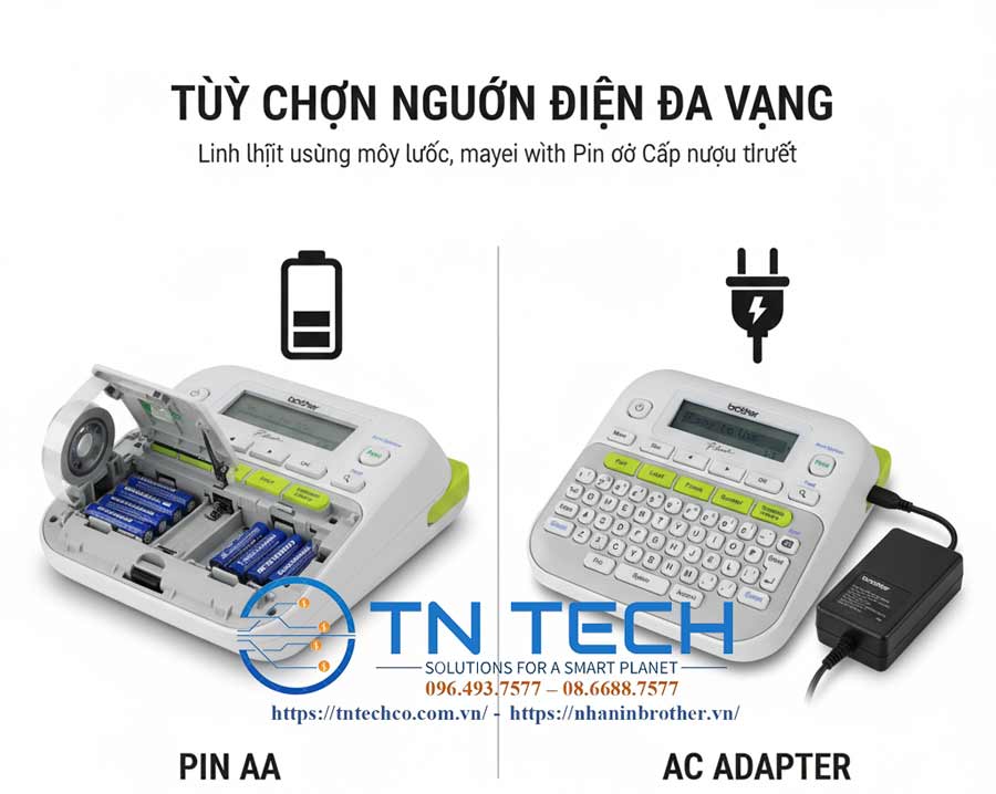 Cách thay nhãn in Brother cho từng dòng phổ biến nhất 9 Cách thay nhãn in Brother