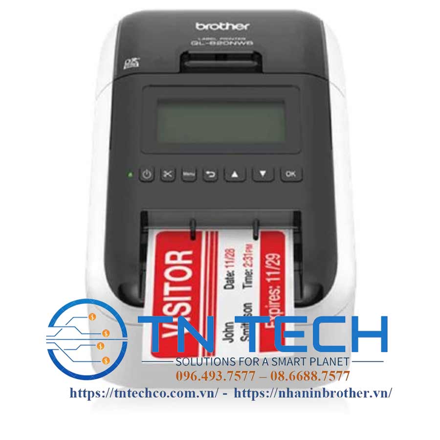 Hướng dẫn sử dụng máy in nhãn Brother QL-810w dễ hiểu nhất 14 Máy in nhãn Brother QL-810W