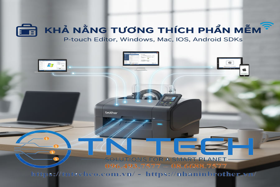 máy in nhãn Brother PT-P900W