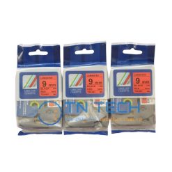 NHÃN IN TZ2-421 CHỮ ĐEN NỀN ĐỎ 9MM X 8M 6 brother-nhan-in-tz2-421-9mm