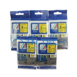 NHÃN IN TZ2-621 CHỮ ĐEN NỀN VÀNG 9MM X 8M 7 brother-nhan-in-tz2-621-9mm