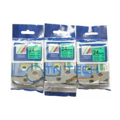 NHÃN IN TZ2-751 CHỮ ĐEN NỀN LÁ 24MM X 8M 6 brother-nhan-in-tz2-751-24mm