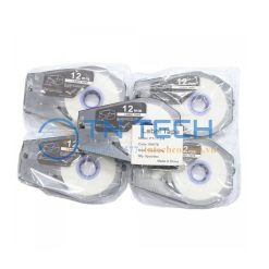 NHÃN IN CANON PT-1112W - ĐEN NỀN TRẮNG 12MM X 30M 7 bang-nhan-in-canon-pt-1112w-tran-nguyen