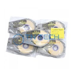 NHÃN IN CANON PT-1112Y - ĐEN NỀN VÀNG 12MM X 30M 7 bang-nhan-in-canon-pt-1112y-tran-nguyen