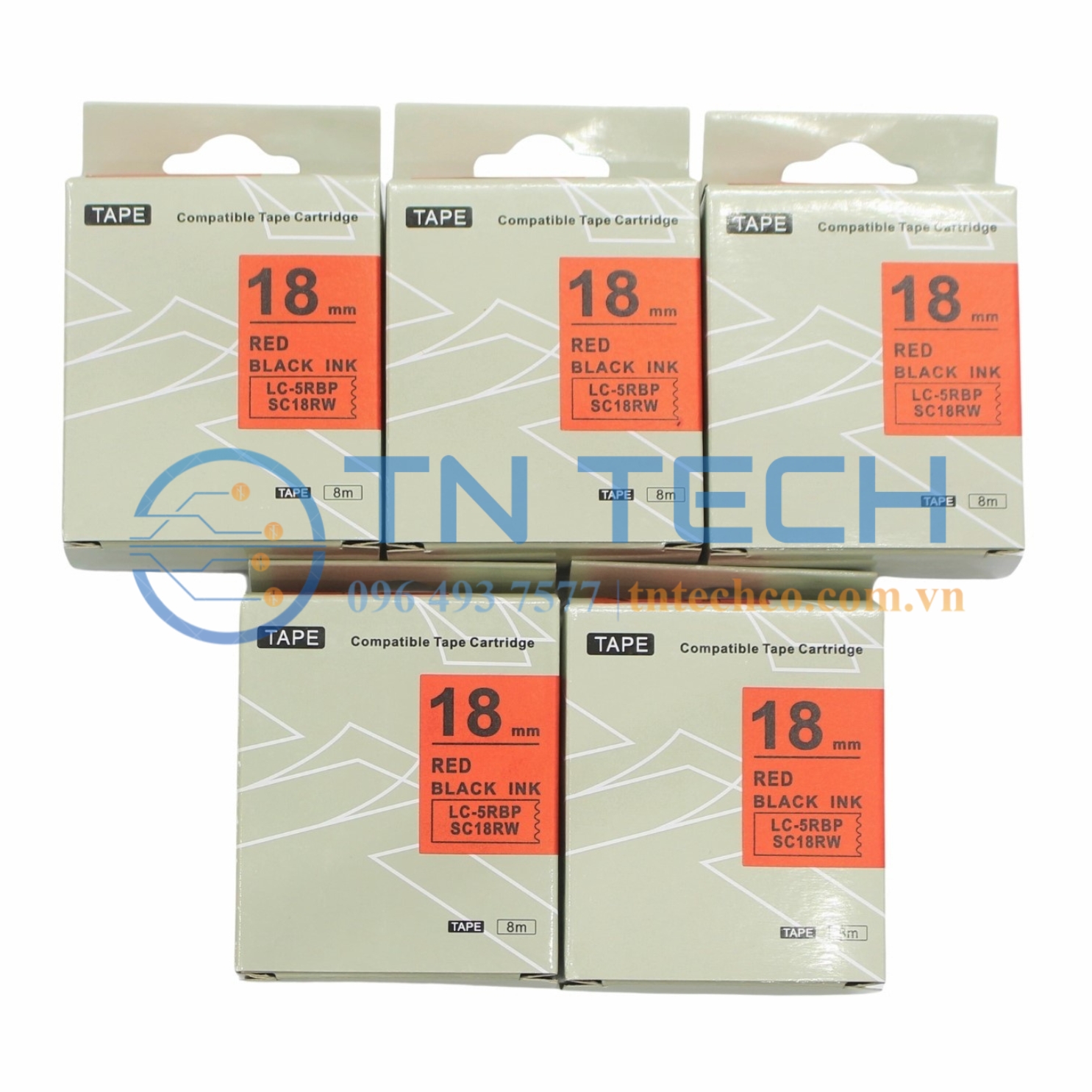 Băng mực Tepra 18mm