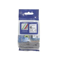 NHÃN IN HZE-FX211 CHỮ ĐEN NỀN TRẮNG 6MM X 8M 5 nhan-in-sieu-deo-brother-hze-fx211-tran-nguyen