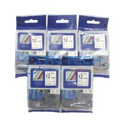 NHÃN IN HZE-M931 CHỮ ĐEN NỀN BẠC 12MM X 8M 7 nhan-in-tuong-thich-brother-hze-m931-tran-nguyen
