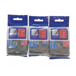 NHÃN IN HZE-431 CHỮ ĐEN NỀN ĐỎ 12MM X 8M 6 nhan-in-hze-431-brother-tntechco