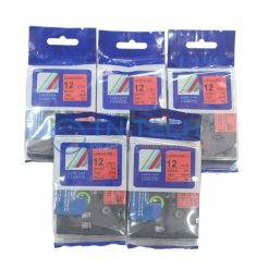 NHÃN IN HZE-431 CHỮ ĐEN NỀN ĐỎ 12MM X 8M 7 nhan-in-hze-431-brother-tntechco