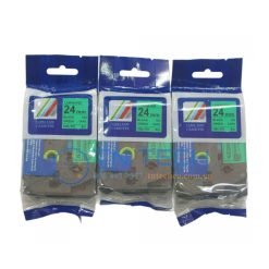NHÃN IN HZE-751 CHỮ ĐEN NỀN LÁ 24MM X 8M 6 nhan-in-hze-751-brother-tntechco