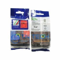 NHÃN IN TNE-S451 (TZE-S451) CHỮ ĐEN NỀN ĐỎ 24MM X 8M 7 nhan-in-tne-s451-brother