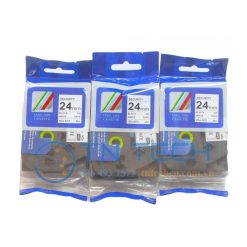 NHÃN AN NINH HZE-SE5 CHỮ ĐEN NỀN TRẮNG 24MM X 8M 6 nhan-an-ninh-hze-se5-24mm-brother-tntechco
