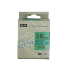 NHÃN IN TEPRA-EPSON LC-7GBP (SC36GW) - CHỮ ĐEN NỀN LÁ 36MM X 8M 6 nhan-in-tepra-epson-lc-7gbp-chu-den-nen-la-36mm-tntechco