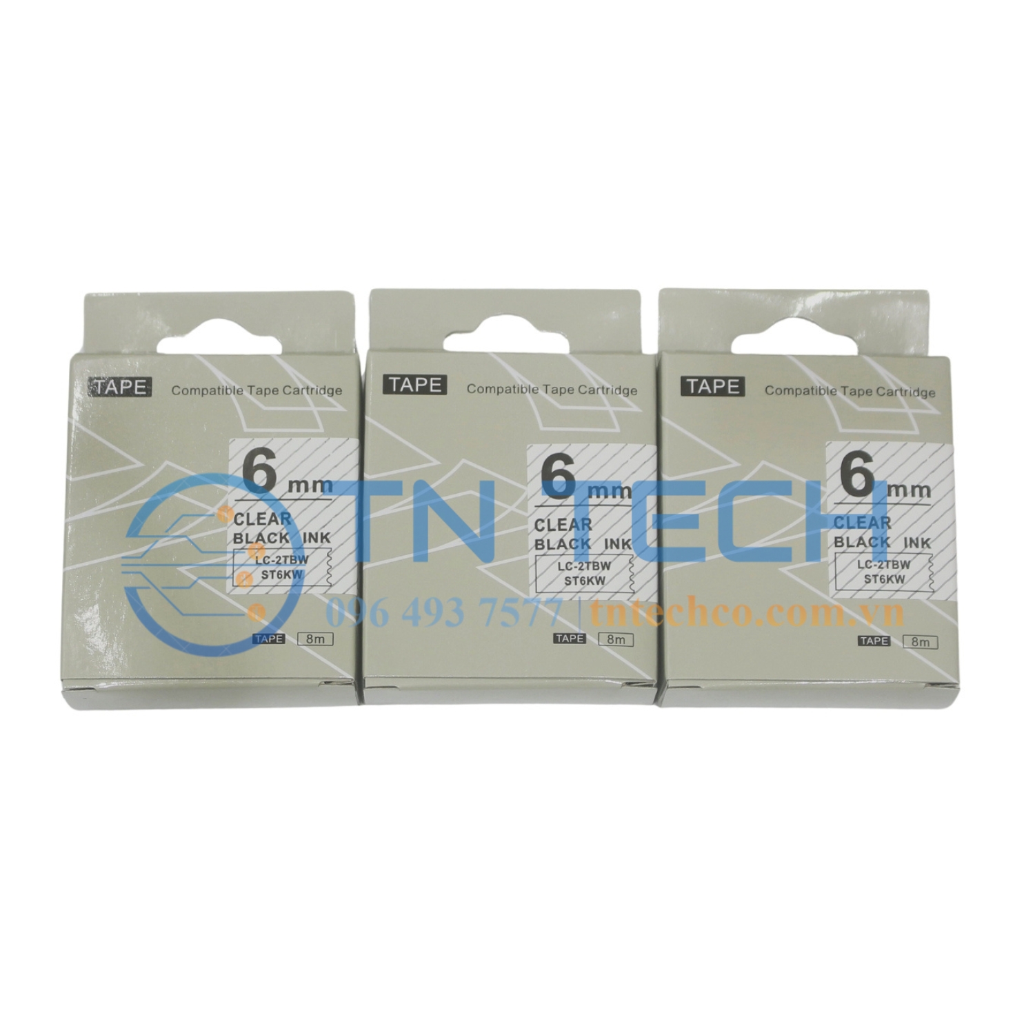 Băng mực tepra 6mm