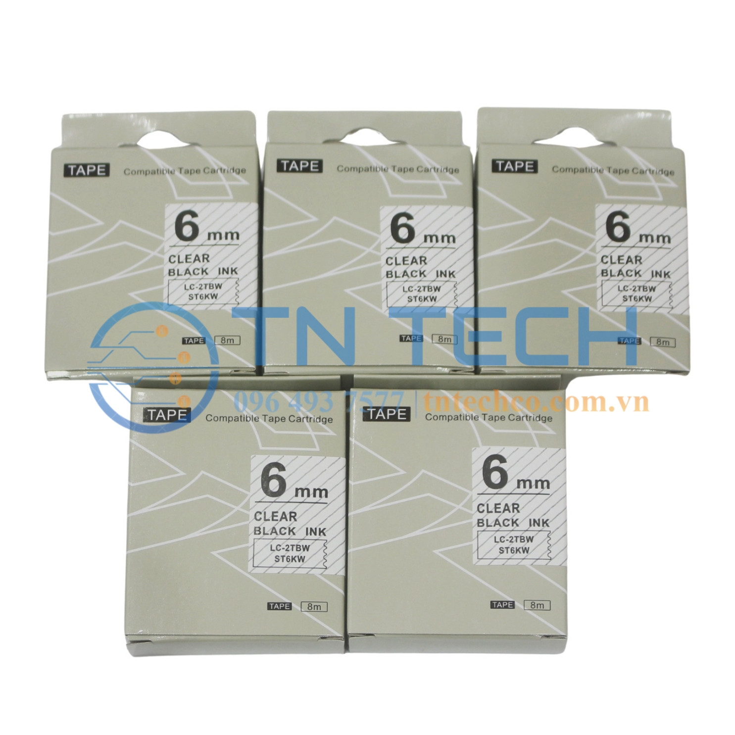 NHÃN IN TEPRA-EPSON LC-2TBW (ST6KW) - CHỮ ĐEN NỀN TRONG 6MM X 8M 5 nhan-in-tepra-epson-lc-2tbw-tntechco
