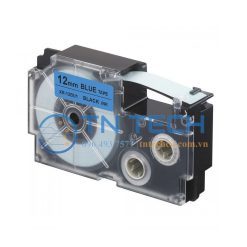 NHÃN IN CASIO XR-12BU1 - CHỮ ĐEN NỀN DƯƠNG 12MM X 8M 4 nhan-in-casio-xr-12bu1