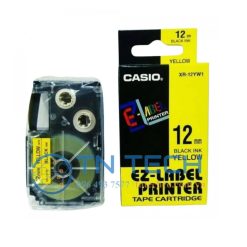 NHÃN IN CASIO XR-12YW1 - CHỮ ĐEN NỀN VÀNG 12MM X 8M 6 nhan-in-casio-xr-12yw1