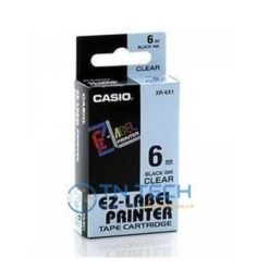 NHÃN IN CASIO XR-6X1 - CHỮ ĐEN NỀN TRONG 6MM X 8M 4 nhan-in-casio-xr-6x1