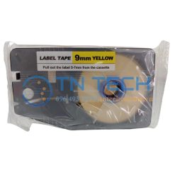 NHÃN IN L-MARK LM509YL - NỀN VÀNG 9MM X 20M 4 nhan-in-l-mark-lm509yl