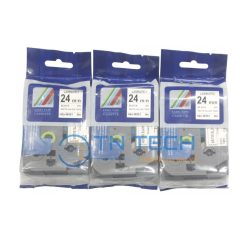 NHÃN IN HZE-M951 CHỮ ĐEN NỀN BẠC 24MM X 8M 5 nhan-in-brother-hze-m951-tntechco