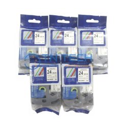 NHÃN IN HZE-M951 CHỮ ĐEN NỀN BẠC 24MM X 8M 6 nhan-in-brother-hze-m951-tntechco