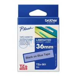 NHÃN IN BROTHER TZE-561 CHỮ ĐEN NỀN XANH DƯƠNG 36MM X 8M 4 nhan-in-brother-tze-561-tntechco