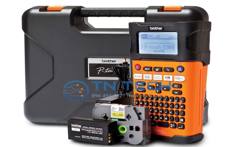 Hướng dẫn sử dụng máy in nhãn Brother PT-E300VP chi tiết cho người mới 10 may-in-nhan-cam-tay-brother-pt-e300vp