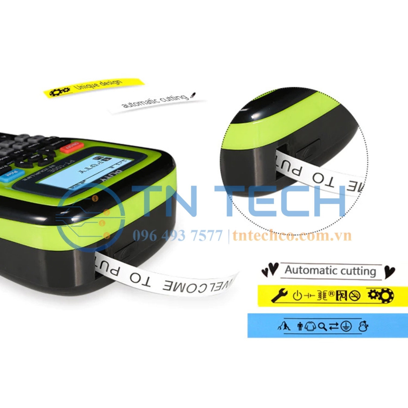 Hướng dẫn sử dụng máy in nhãn PUTY PT-100E 14 may-in-nhan-puty-pt-100e-tntechco