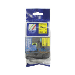 NHÃN IN TNE-661 (TZE-661) CHỮ ĐEN NỀN VÀNG 36MM X 8M 6 nhan-in-tne-661-brother-tntechco