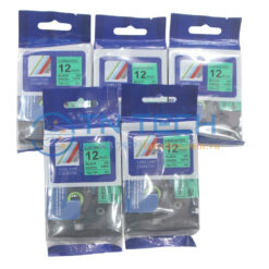 NHÃN IN TNE-731 (TZE-731) CHỮ ĐEN NỀN LÁ 12MM X 8M 9 nhan-in-tne-731-brother-tntechco