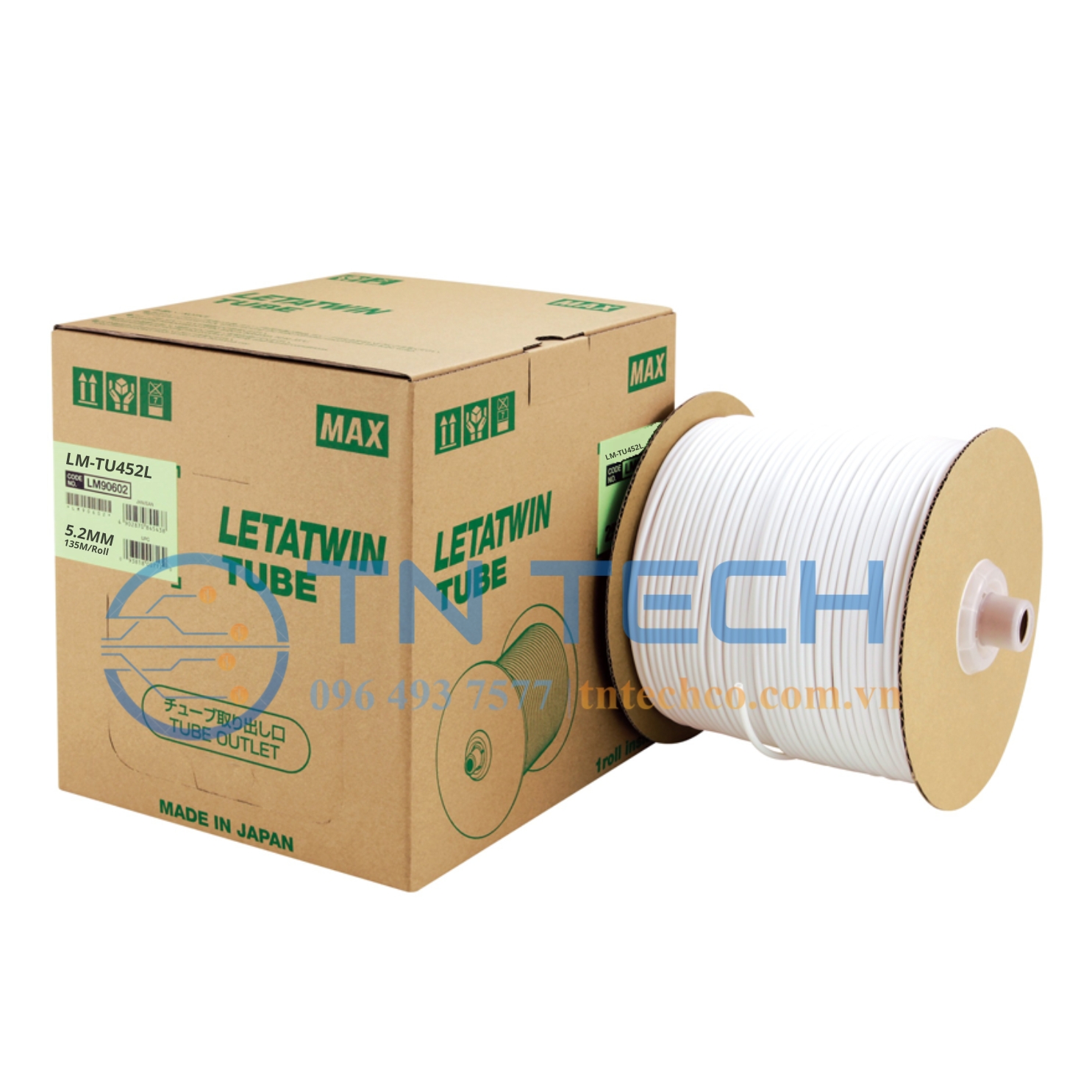ỐNG LỒNG ĐẦU CỐT MAX LM-TU452L - Φ5.2MM x 135M 1 ong-long-dau-cot-max-lm-tu452l-tntechco