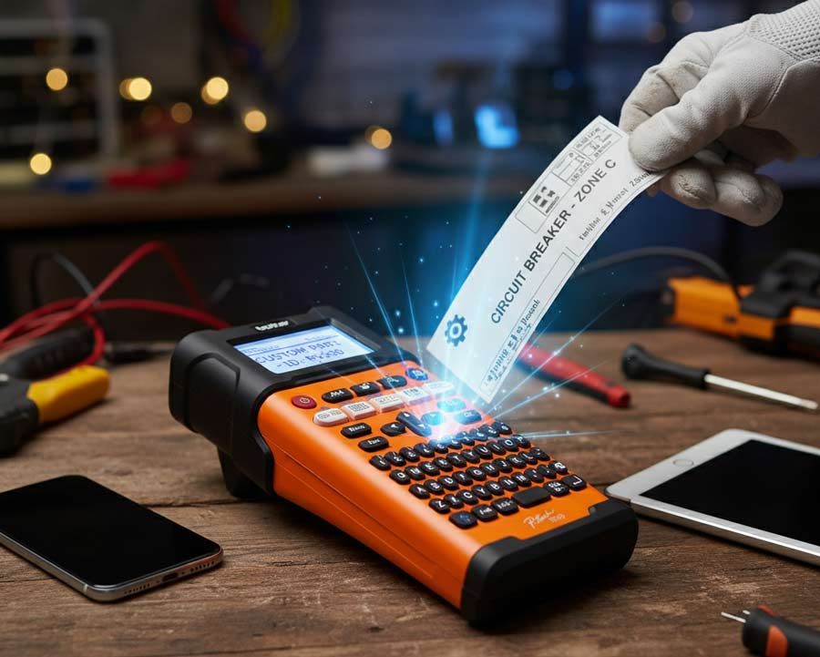 Hướng dẫn sử dụng máy in nhãn Brother PT-E300VP chi tiết cho người mới 12 Hướng dẫn sử dụng máy in nhãn brother pt-e300vp