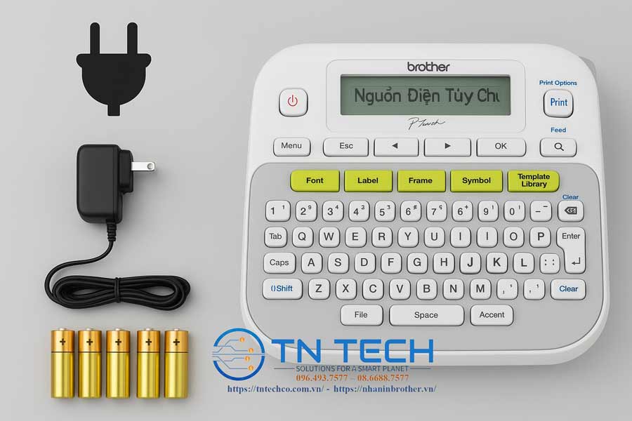 Hướng dẫn sử dụng máy in nhãn Brother PT-D210|7 Bước Thiết Lập và In Nhãn Hoàn Hảo 8 Hướng dẫn sử dụng máy in nhãn Brother PT-D210