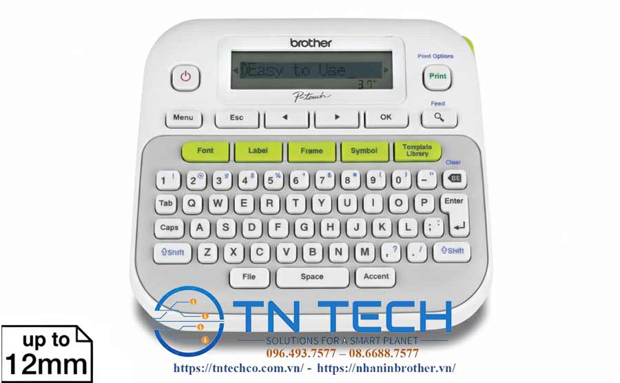 Hướng dẫn sử dụng máy in nhãn Brother PT-D210|7 Bước Thiết Lập và In Nhãn Hoàn Hảo 7 Hướng dẫn sử dụng máy in nhãn Brother PT-D210