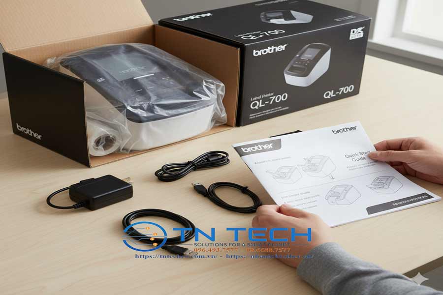 Hướng dẫn sử dụng máy in nhãn Brother ql-700