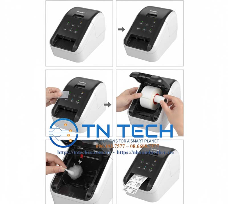 Hướng dẫn sử dụng máy in nhãn Brother QL-810W chi tiết, dễ hiểu trước khi vận hành 10 huong-dan-su-dung-may-in-nhan-brother-ql-810w